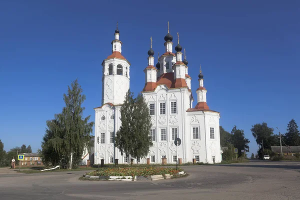 Iglesia de la Entrada del Señor a Jerusalén en Totma, Región de Vologda —  Fotos de Stock