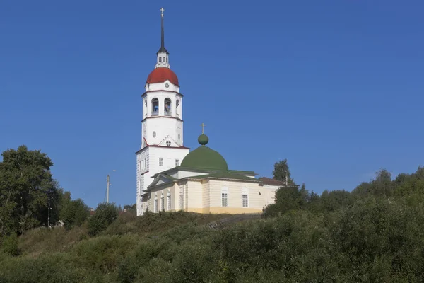 Church Assumption of the Blessed Virgin in the town of Totma, Vologda Region — Stock Photo, Image