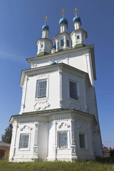 Chiesa della Santissima Trinità nella città di Totma — Foto Stock