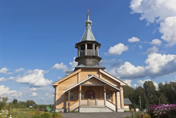 Εκκλησία της Agapit Markushevski στο χωριό Nyuksenitsa, Περιφέρεια Βόλογκντα — Φωτογραφία Αρχείου