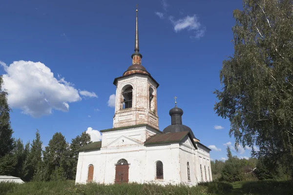 Kerk van het wonder van Michael the Archangel in Honeh in Veliki Oestjoeg — Stockfoto