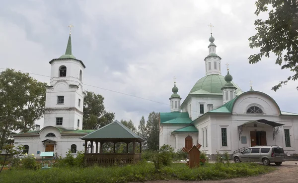 Chrám svatého Vladimíra v městě Krasavino, Velikij Ustyug okres — Stock fotografie