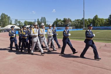 Hikaye askeri personel dostu ülkelerin askeri uzay Akademi imeni A. F. Mozhaisky mezun