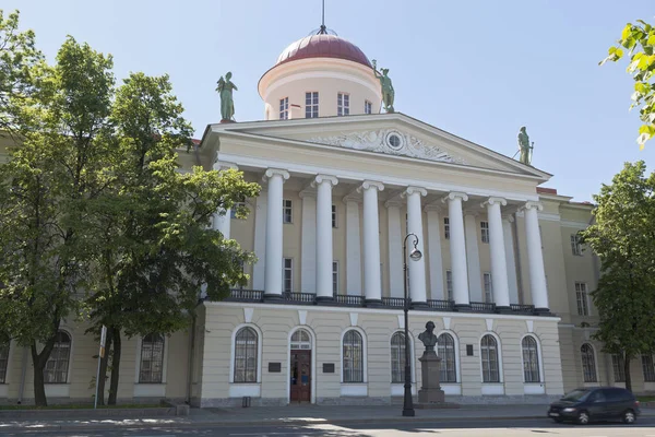 Instytut rosyjski literatury rosyjskiej Akademii Nauk w Sankt Petersburgu — Zdjęcie stockowe