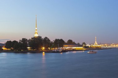Peter ve Paul Fortress yaz gecesi, St. Petersburg