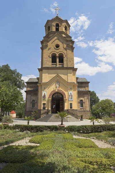 Храм Святого Ильинского в городе Евпатория — стоковое фото