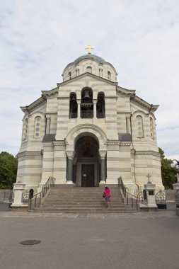 Sivastopol, Kırım 'daki Central City Hill' deki Vladimir Katedrali