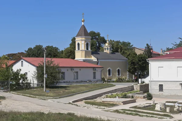 Templo de los Siete Santos Mártires en Chersonesus, Sebastopol, Crimea —  Fotos de Stock