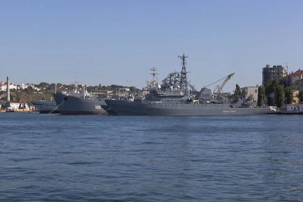 Sevastopol Crimea July 2019 Ivan Hurs Reconnaissance Ship Sevastopol Sea — Stock Photo, Image