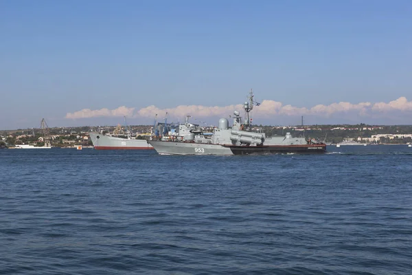 Sevastopol Krim Juli 2019 239 Raket Boot Naberezhnye Chelny Gaat — Stockfoto