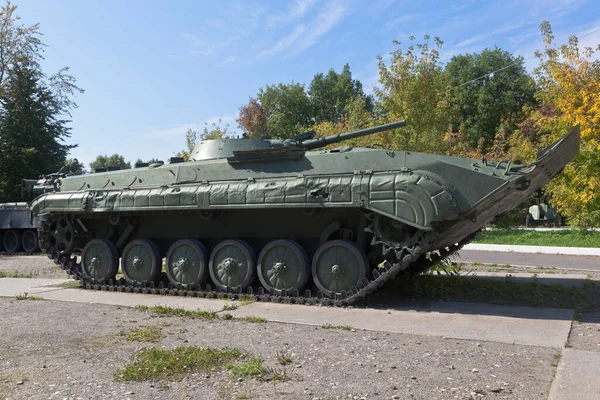 Vologda Russia August 2019 Infantry Fighting Vehicle Victory Park City — Stock Photo, Image