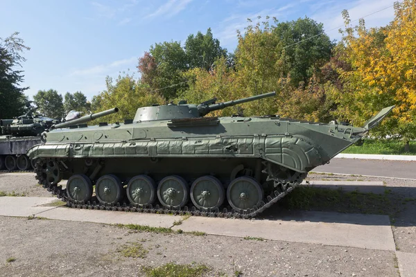 Vologda Rússia Agosto 2019 Veículo Combate Infantaria Bmp Parque Vitória — Fotografia de Stock