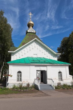Rusya 'nın Vologda bölgesindeki St. Gregory Pelshemskogo Kilisesi