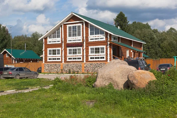 Sokolsky District Vologda Region Russia August 2019 Cafe Moose Highway — Stock Photo, Image