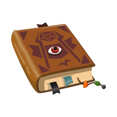 Kitap ve el yazmasının vektör tasarımı. Kitap ve ders kitabı stok vektör illüstrasyonunun web ögesi.