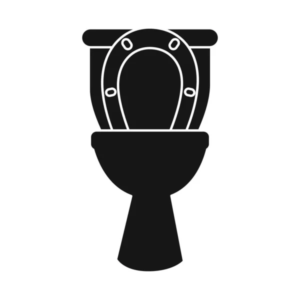 Vektor-Design von Kleiderschrank und offenem Logo. Grafik des Schrank- und Sanitärvektorsymbols für Lager. — Stockvektor