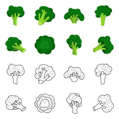 Yeme ve diyet sembolü vektör illüstrasyon. Web için yeme ve vejetaryen stok sembolü seti.