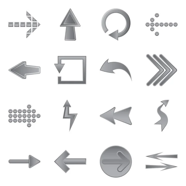 Vektorová design element a šipka Sign. Sada element a směr vektorové ikony pro stock. — Stockový vektor