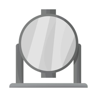 Spot ışığı ve ışık ikonunun izole nesnesi. Web için spot ışığı ve projektör hisse senedi sembolü grafiği.