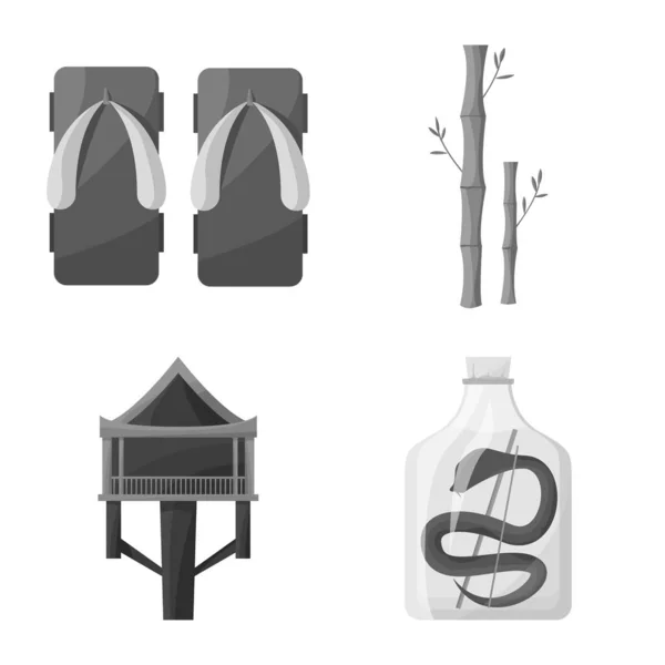 Vector illustration of vietnam and traditional icon. Set of vietnam and exotic stock symbol for web. — Stock Illustration Vector illustration of vietnam and traditional icon. Set of vietnam and exotic stock symbol for web. Stock Vector