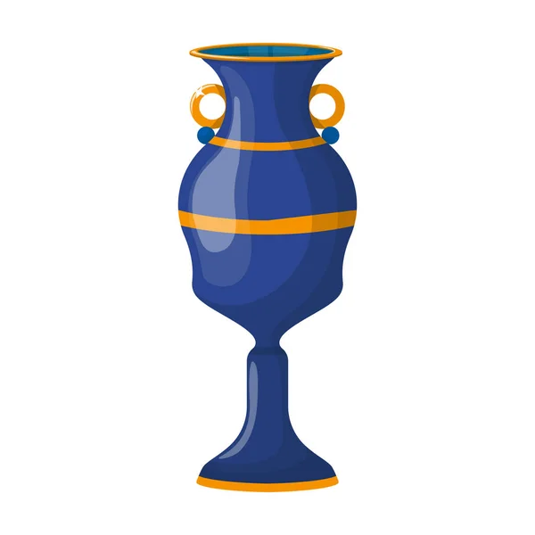 Blumenvase Vektor icon.cartoon Vektor-Symbol isoliert auf weißem Hintergrund Blumenvase . — Stockvektor