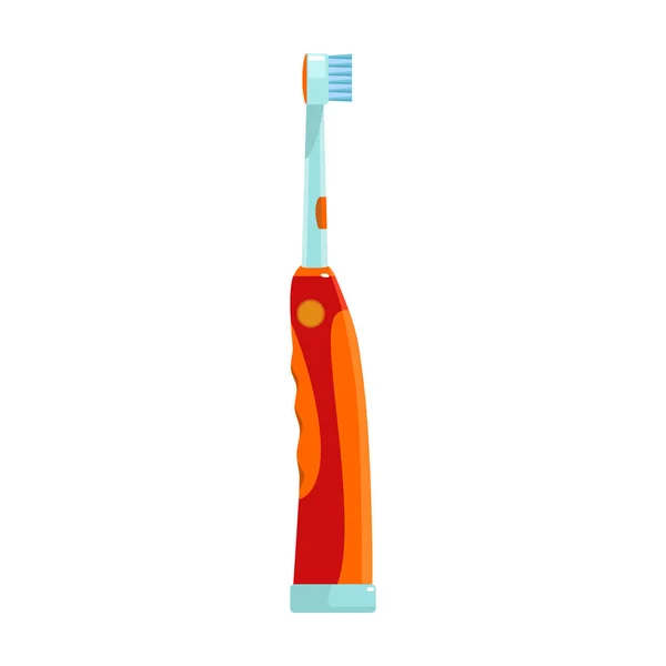 Toothbrush vector icon.Cartoon vector icon isolated on white background toothbrush . — Stock Vector