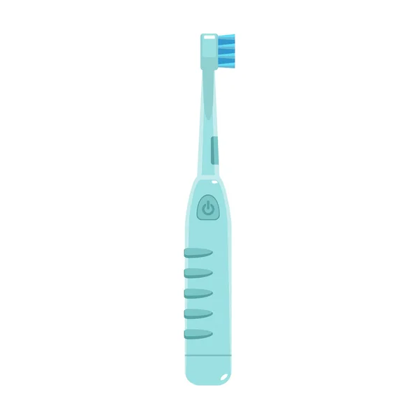 Toothbrush vector icon.Cartoon vector icon isolated on white background toothbrush . — Stock Vector