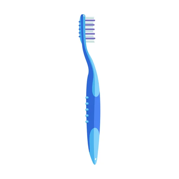 Toothbrush vector icon.Cartoon vector icon isolated on white background toothbrush . — Stock Vector