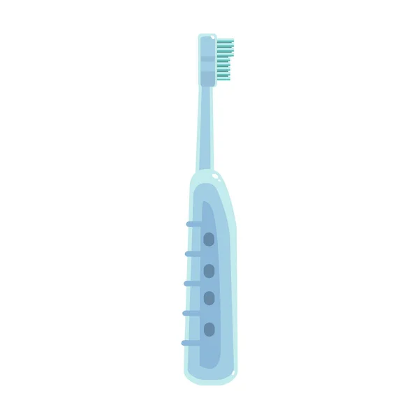 Icône vectorielle brosse à dents Icône vectorielle dessin animé isolée sur fond blanc brosse à dents  . — Image vectorielle