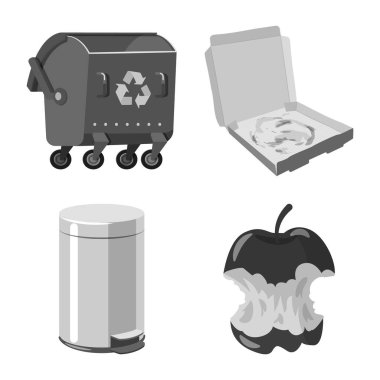 Tasarım döküm ve sıralama işareti vektör. Döküm ve önemsiz hisse senedi vektör çizim koleksiyonu.