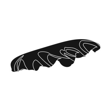 Marul ve yaprak logosu izole edilmiş. Stok için marul ve yeşil vektör simgesi web ögesi.