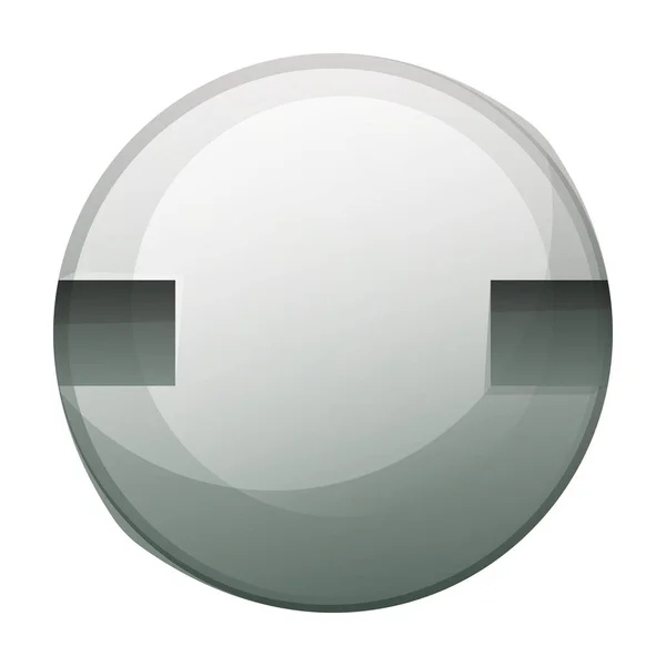 Nietmutter Vektor icon.cartoon Vektor-Symbol isoliert auf weißem Hintergrund Nietmutter. — Stockvektor