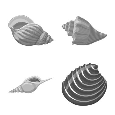 Akvaryum ve su simgesi yalıtılmış nesne. Web için akvaryum ve dekorasyon hisse senedi simgesi kümesi.