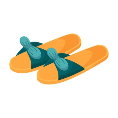 Summer shoe vektör simgesi. Çizgi film vektör simgesi beyaz arka plan yaz ayakkabısı üzerinde izole edildi.