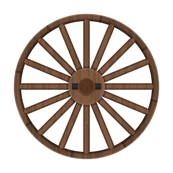 Roue du panier icône vecteur.Icône vectorielle de bande dessinée isolée sur fond blanc roue du panier . — Image vectorielle