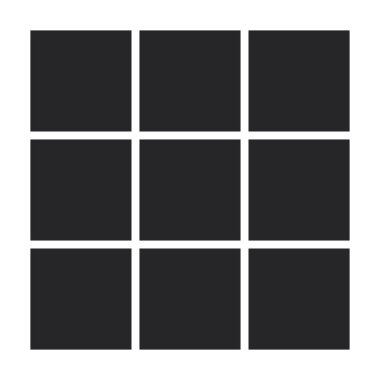 Parke kat vektör simgesi. Siyah vektör simgesi beyaz parke zemin üzerinde izole edildi.