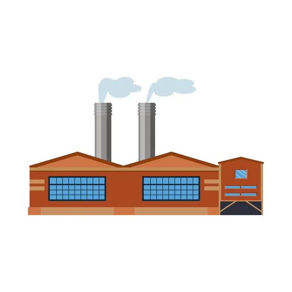Vektor-Design der Fabrik und Kraftstoff-Logo. Sammlung von Manufaktur und Öllagersymbol für das Web. — Stockvektor