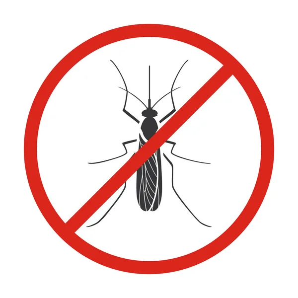 Insect mosquito vector icon.Black vector icon isolated on white background insect mosquito . - Stok Vektor