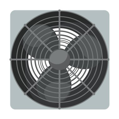 Fan vector icon.Cartoon vector icon isolated on white background fan. clipart