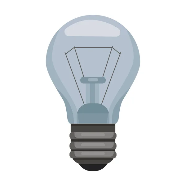 Ícone do vetor da lâmpada Iight icon.Cartoon vetor isolado na lâmpada de fundo branco . — Vetor de Stock