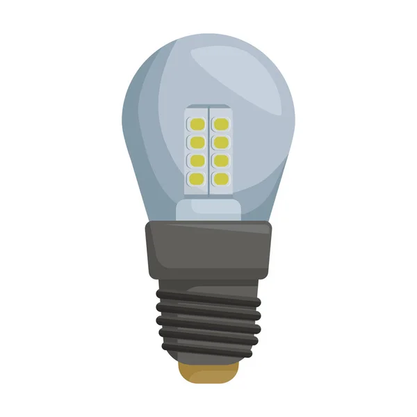Icona vettoriale della lampada elettrica icon.Cartoon vettoriale isolato su sfondo bianco lampada elettrica . — Vettoriale Stock