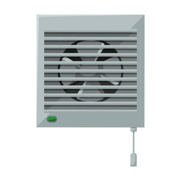 Vettore di ventilazione icon.Cartoon icona vettoriale isolato su sfondo bianco ventilazione  . — Vettoriale Stock