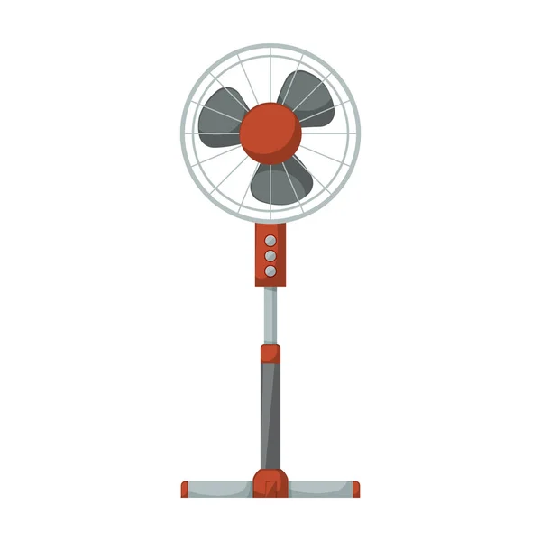 Icono de vector de ventilación. Icono de vector de dibujos animados aislado en la ventilación de fondo blanco  . — Vector de stock