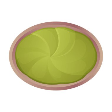 Wasabi vektör simgesi. Beyaz arka planda izole edilmiş gerçekçi vektör simgesi. .