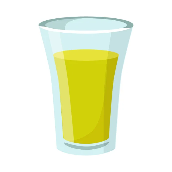分离的物体，果汁和糖的符号。 一套用于网络的果汁和藤条符号. — 图库矢量图片
