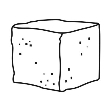 Sopa ve şeker logosu izole edilmiş. Stok için sopa ve kağıt vektör simgesinin web ögesi.