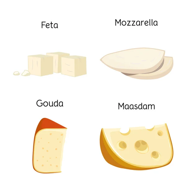 Vektor illustration av mat och mellanmål symbol. Insamling av livsmedel och produkt stock symbol för webben. — Stock vektor