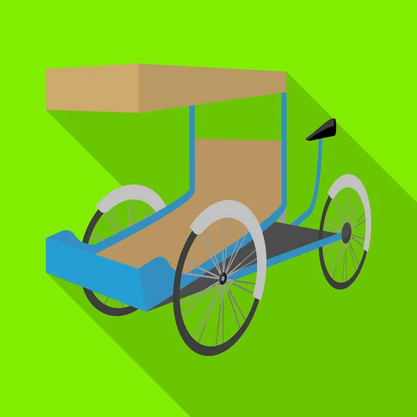 Vektor-Design von Fahrrad und Verkehrssymbol. Set Fahrrad- und Fahrradvektorsymbole für Vorrat. — Stockvektor