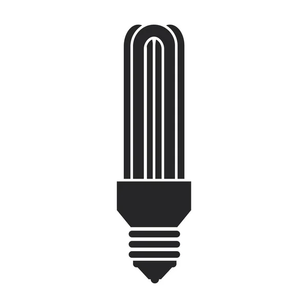 Halogenlampen-Vektorsymbol. schwarzes Vektorsymbol isoliert auf weißem Hintergrund Halogenlampe. — Stockvektor