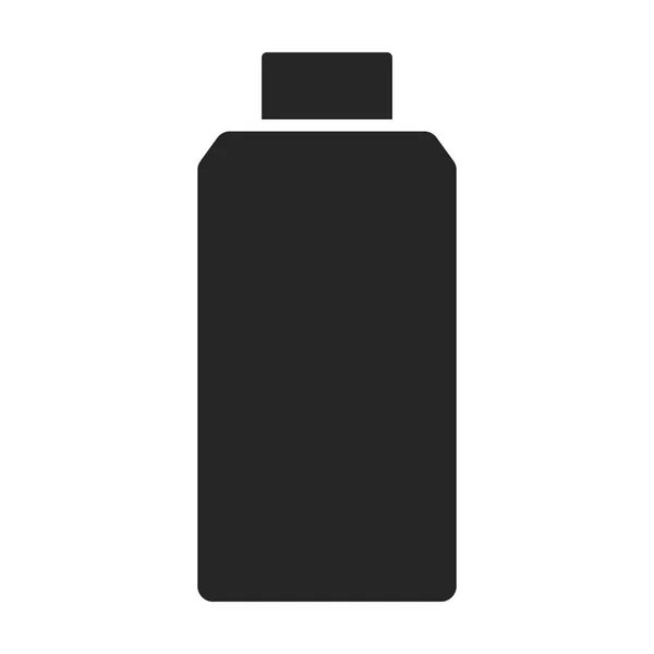 Detergent vector icon.Black vector pictogram geïsoleerd op witte achtergrond detergent. — Stockvector